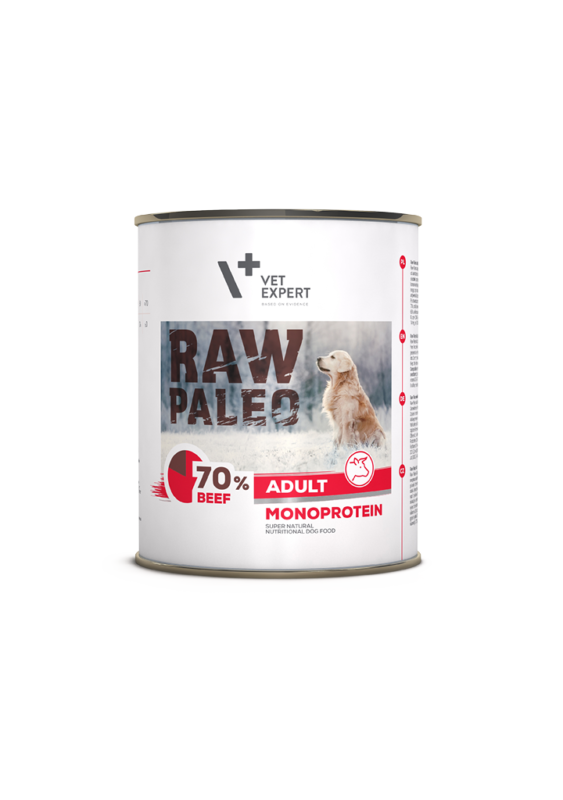 Raw Paleo Puppy konservai šuniukams su jautiena 6x800g