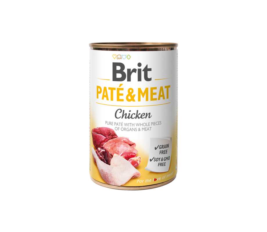 Brit Care konservai šunims Chicken Pate&Meat 6x400g