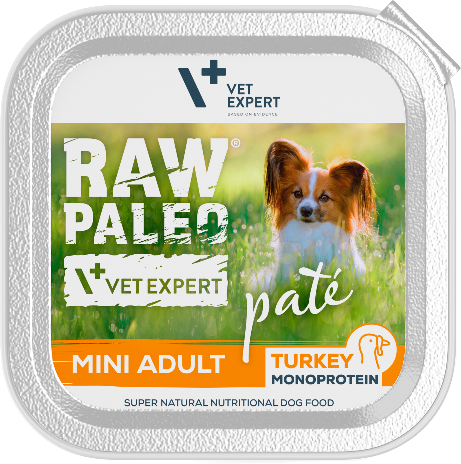 Raw Paleo Pate Mini Adult paštetas šunims su kalakutiena 12x150g