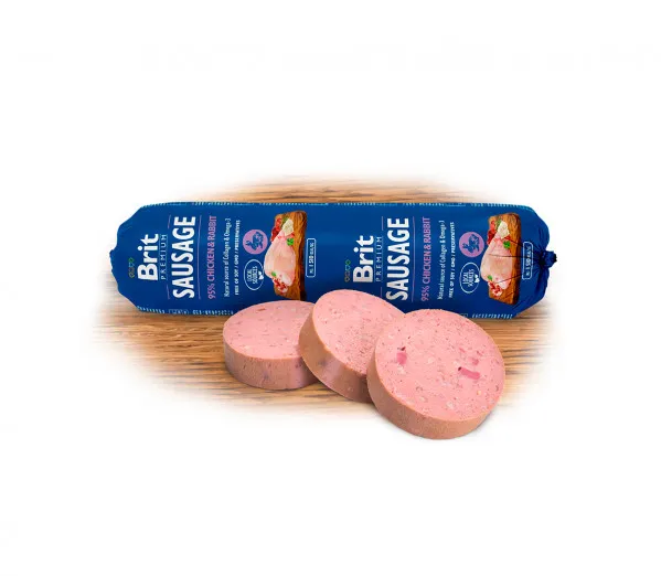 Brit Premium dešra šunims Chicken& Rabbit 6x800g