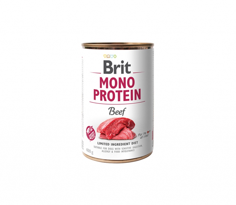 Brit Care konservai šunims Mono Protein Beef 6x400g