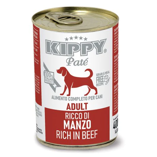 Kippy Pate Adult Beef (su jautiena) paštetas šunims 6x400g