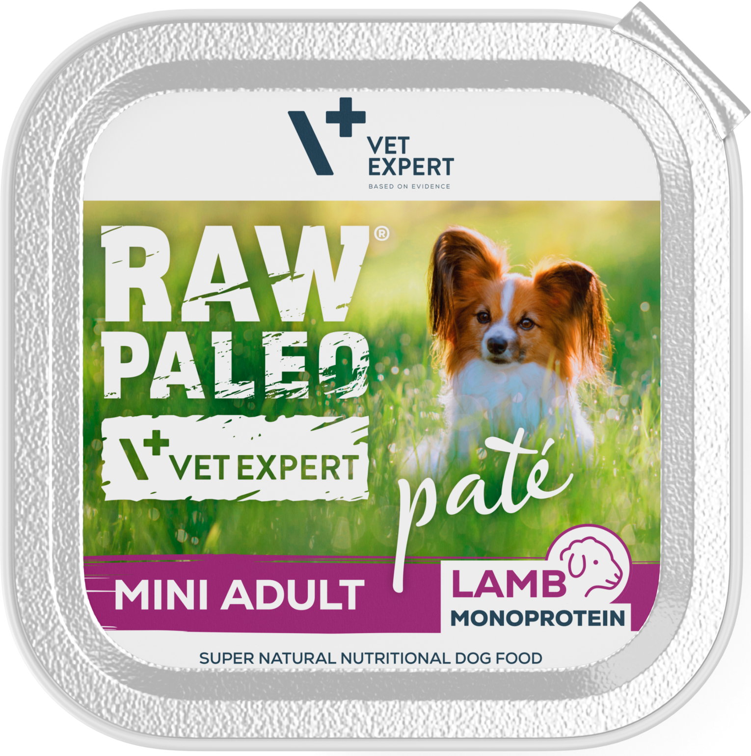 Raw Paleo Pate Mini Adult paštetas šunims su ėriena 12x150 g