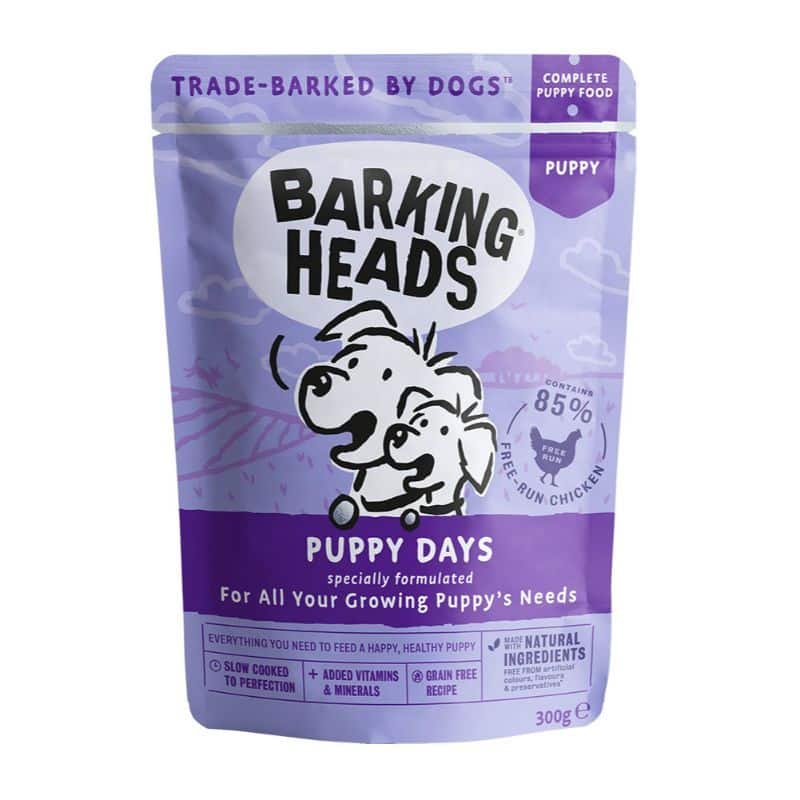 Barking Heads Puppy Days konservai jauniems šuniukams, 300g x 10vnt.