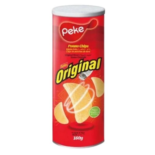 Bulvių traškučiai PEKE POTATO CHIPS ORIGINAL, 160 g