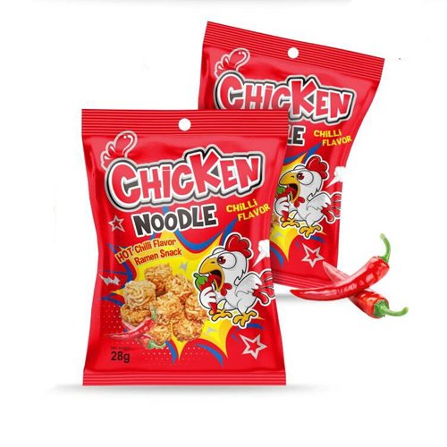 Užkandis CHICKEN NOODLE CHILLI, 28 g