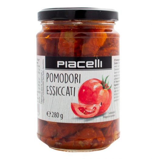 Saulėje džiovinti pomidorai aliejuje PIACELLI, 280 g