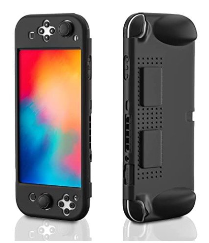 Dėklas BIG BEN skirtas NINTENDO Switch OLED, silikoninis, juodas