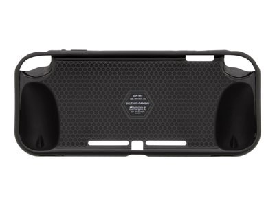 Galinis dangtelis DELTACO GAMING GAM-093 skirtas NINTENDO Switch Lite, stovo funkcija, juodas