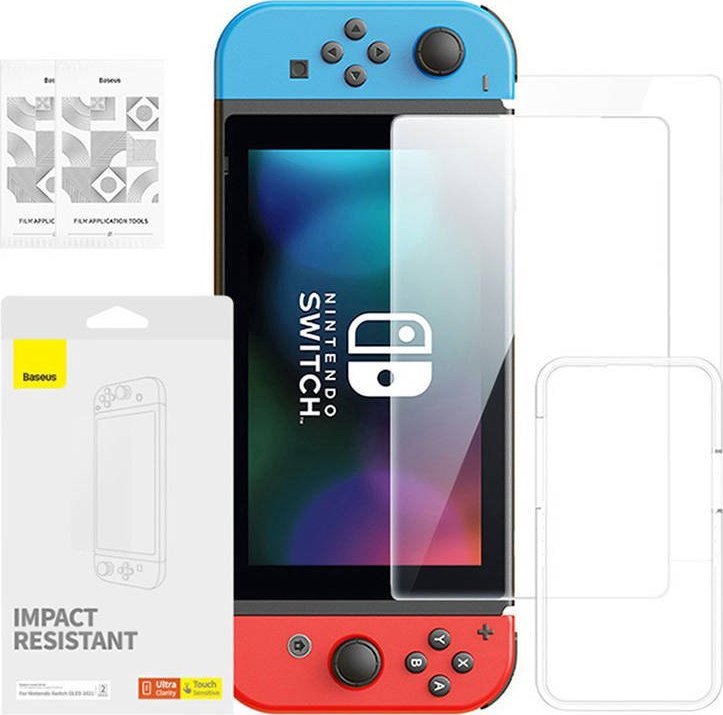 Baseus Hardened glass Baseus for Nintendo Switch OLED 2021