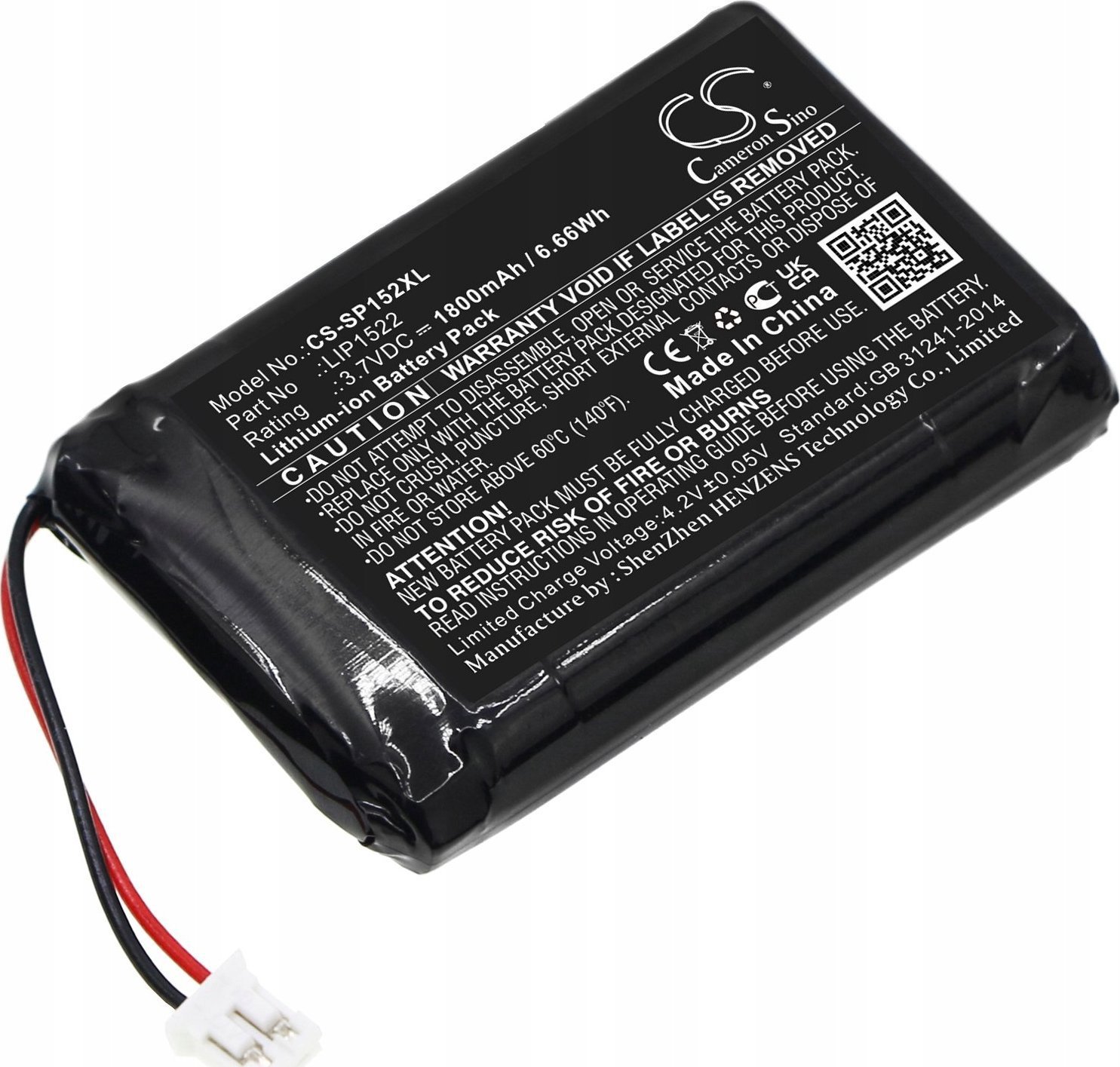 Cameron Sino Battery Battery for Pad Pad Sony Ps4 Playstation 4 Dualshock 4 / Cs-sp152xl