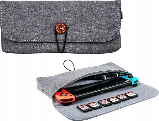 JJC case on Nintendo Switch grey