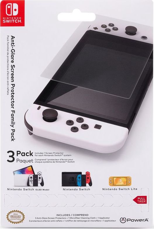 PowerA Screen protector set for Nintendo Switch (NSAC0006-01)