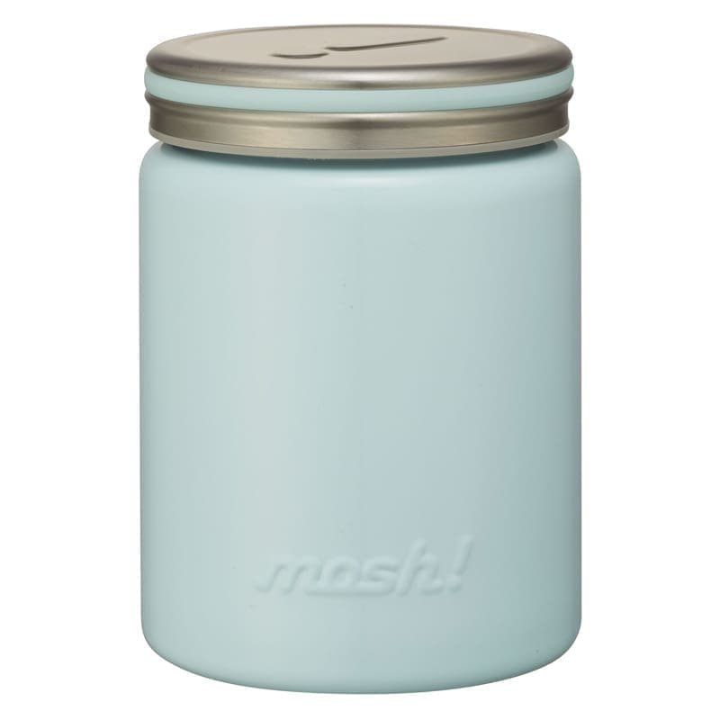 „Mosh !” nerūdijančio plieno termosas maistui 420 ml, Turquoise