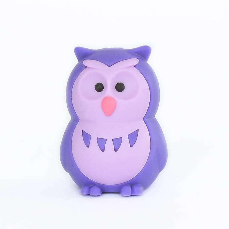 IWAKO trintukas- dėlionė "Owl" Purple