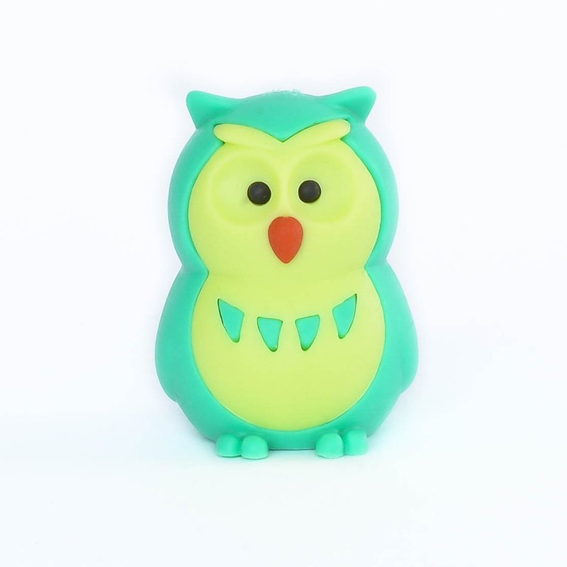 IWAKO trintukas- dėlionė "Owl" Green