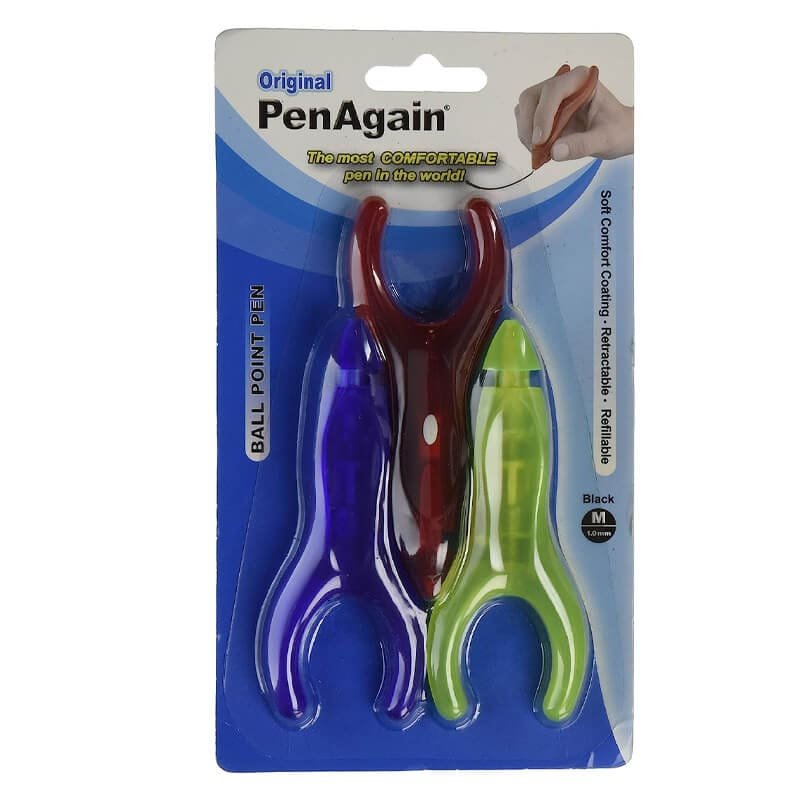 Ergonomiški rašikliai „Pen Again“, 3 vnt. 00063