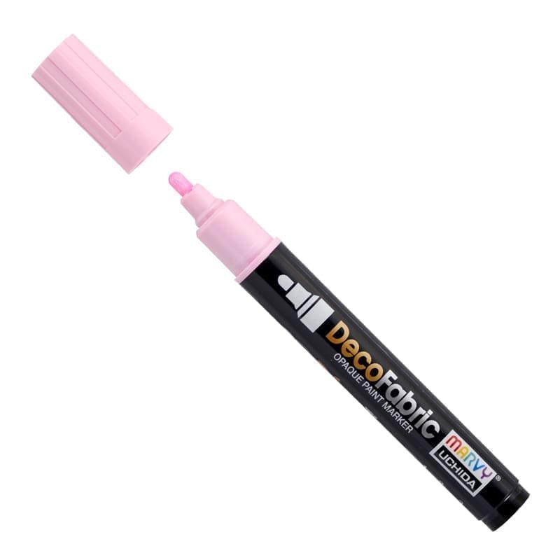 Markeris įvairių atspalvių tekstilės dekoravimui Marvy DecoFabric Marker #223 P9, Pearl Pink, 1 vnt.