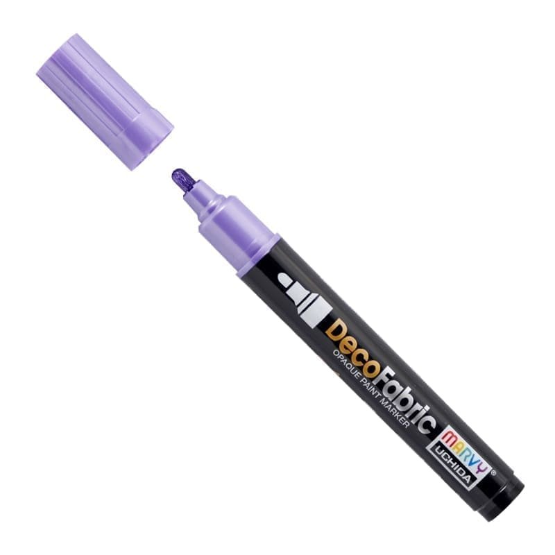 Markeris įvairių atspalvių tekstilės dekoravimui Marvy DecoFabric Marker #223 P8, Pearl Violet, 1 vnt.