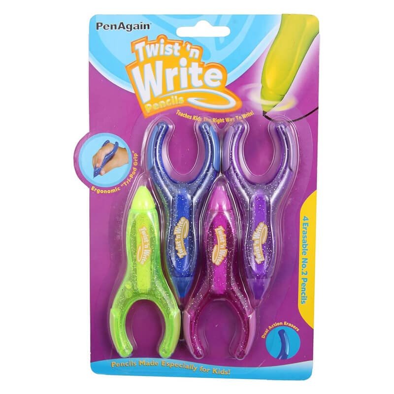 Ergonomiški pieštukai vaikams „Twist ‘N Write”, 4 vnt. 00071