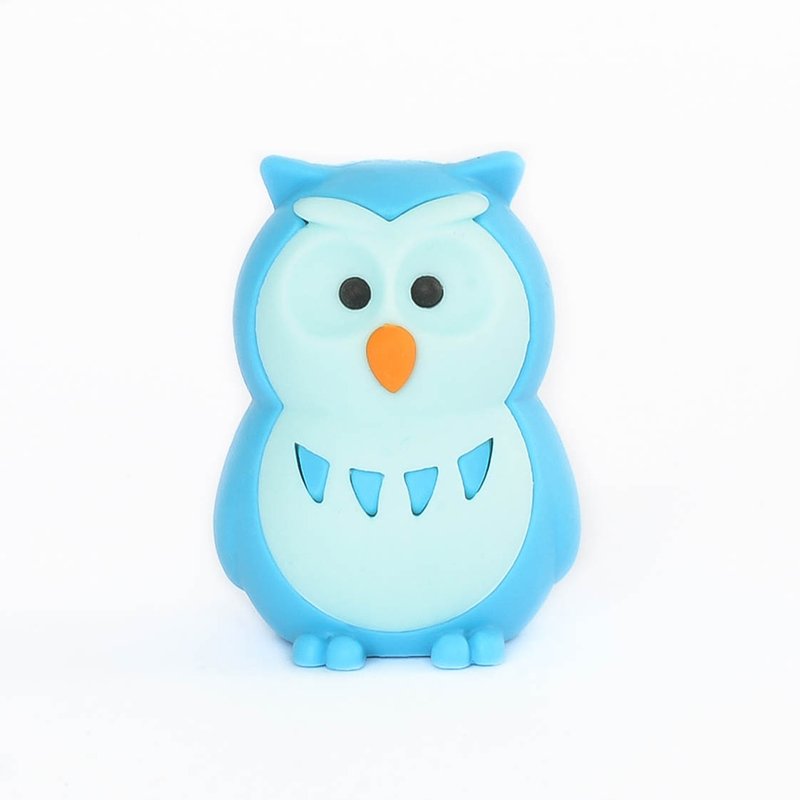 IWAKO trintukas- dėlionė "Owl" Blue