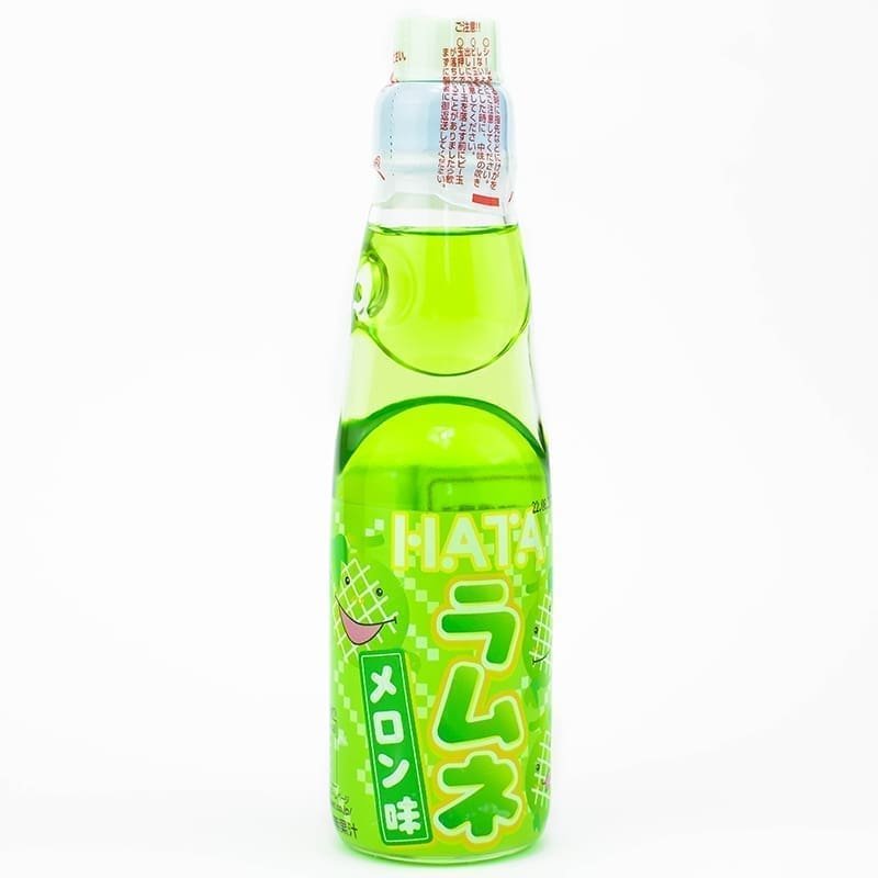 Gaivusis gazuotas gėrimas „Ramune” melionų skonio, 200ml 1380