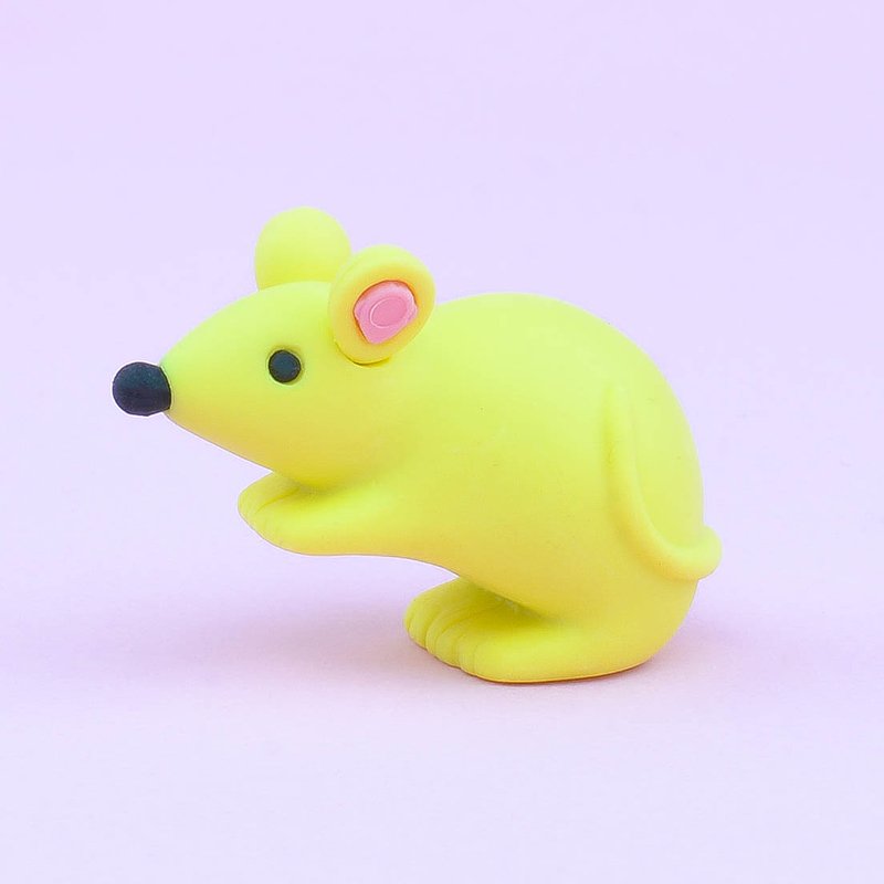 IWAKO trintukas - dėlionė "Mouse" Yellow, ERBDOU280