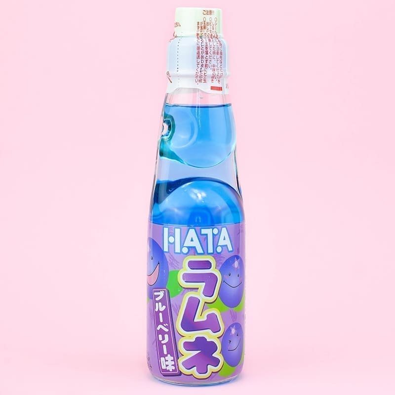 Gaivusis gazuotas gėrimas „Ramune” mėlynių skonio, 200ml 1382