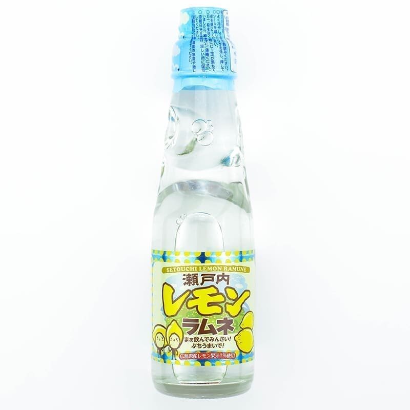 Gaivusis gazuotas gėrimas „RAMUNE” citrinų skonio, 200ml