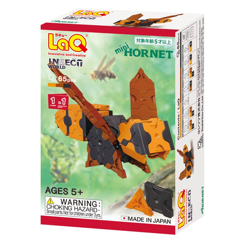 Konstruktorius LaQ "Insect World Mini Hornet"