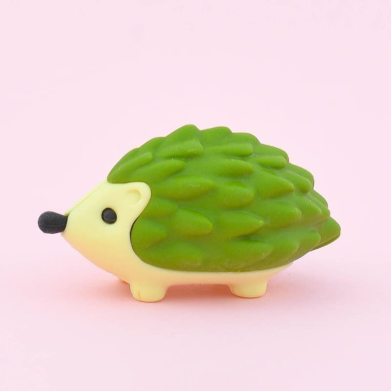 IWAKO trintukas – dėlionė „Hedgehog” Green