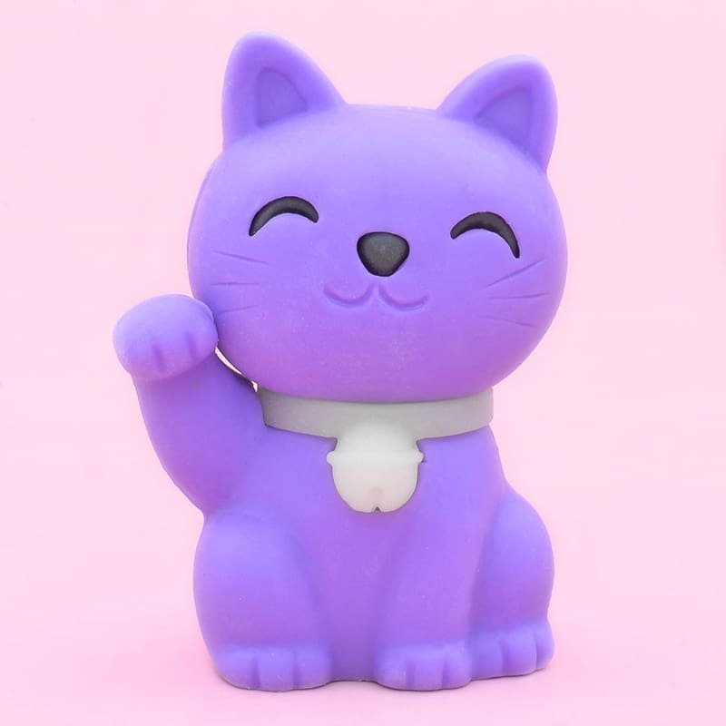 IWAKO trintukas – dėlionė „Lucky” Cat Purple