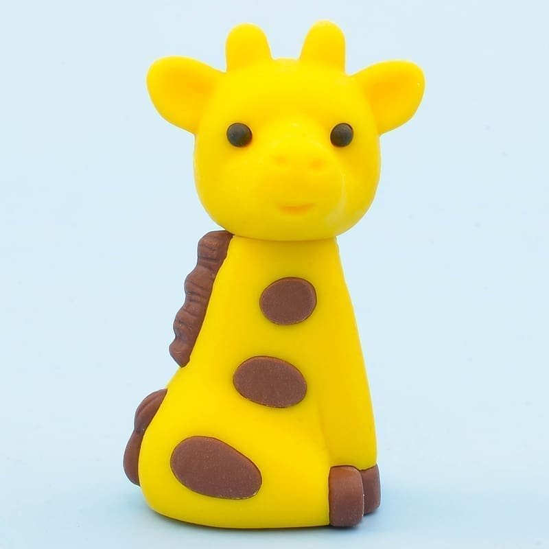 IWAKO trintukas – dėlionė „Giraffe” Yellow