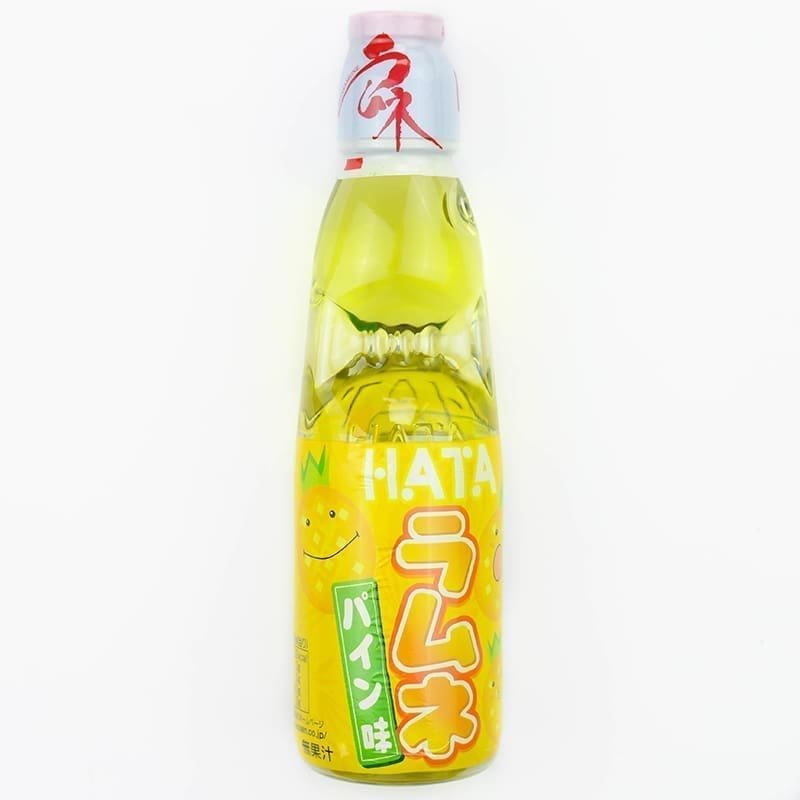 Gaivusis gazuotas gėrimas „RAMUNE” ananasų skonio, 200ml