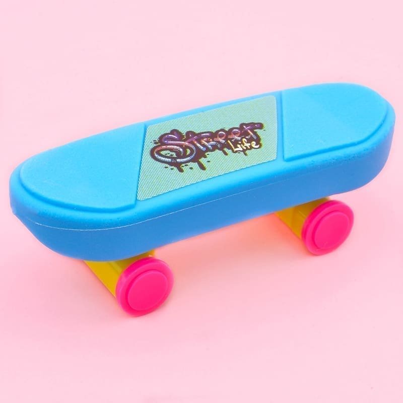 IWAKO trintukas- dėlionė „Skateboard” Blue