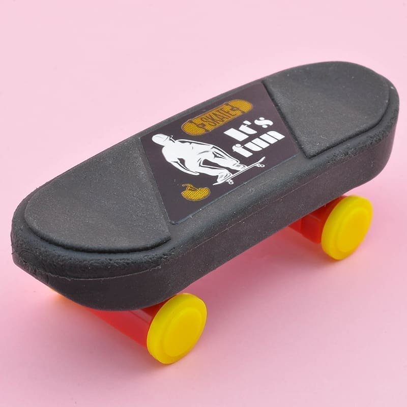 IWAKO trintukas- dėlionė „Skateboard” Black