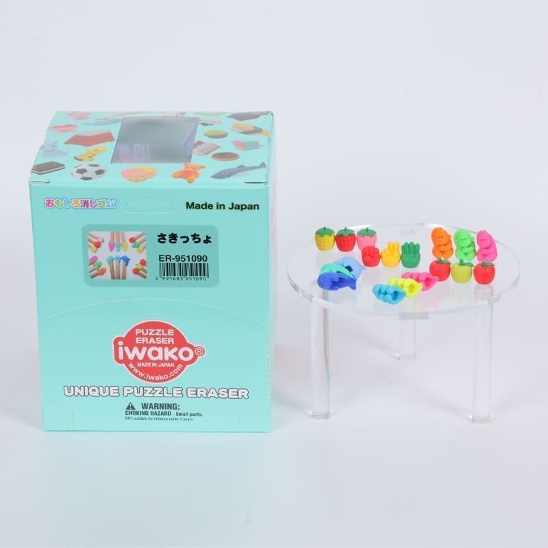 IWAKO trintukai „Pencil Topper”, 60 vnt. Mix