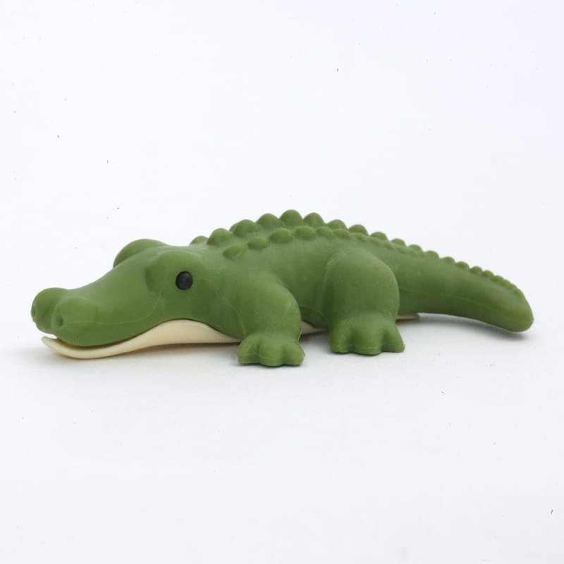 IWAKO trintukas – dėlionė „Crocodile” Green