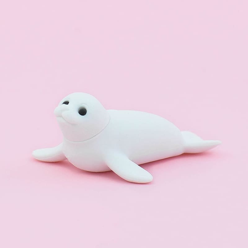 IWAKO trintukas – dėlionė „Baby Seal” White