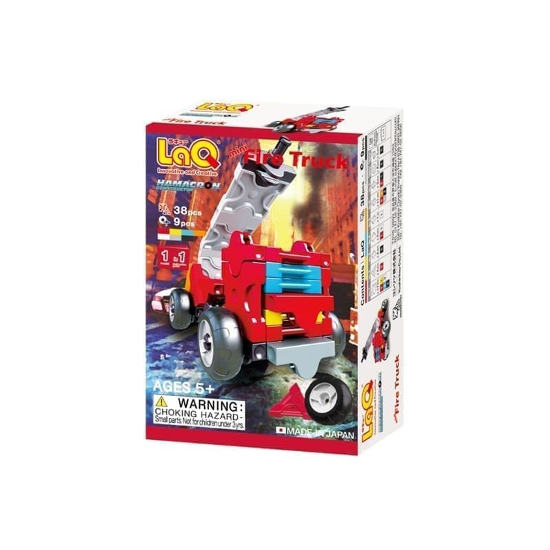 Konstruktorius LaQ „Hamacron Constructor Mini Fire Truck”