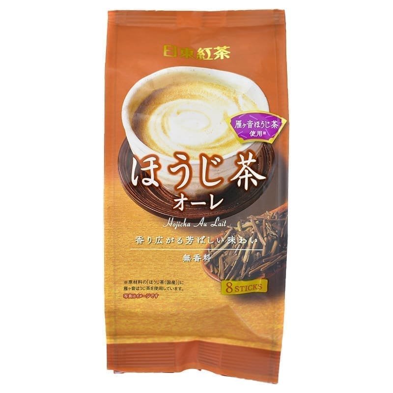 Japoniška arbata „HOUJI-CHA AU LAIT INSTANT STICK”, 8vnt.