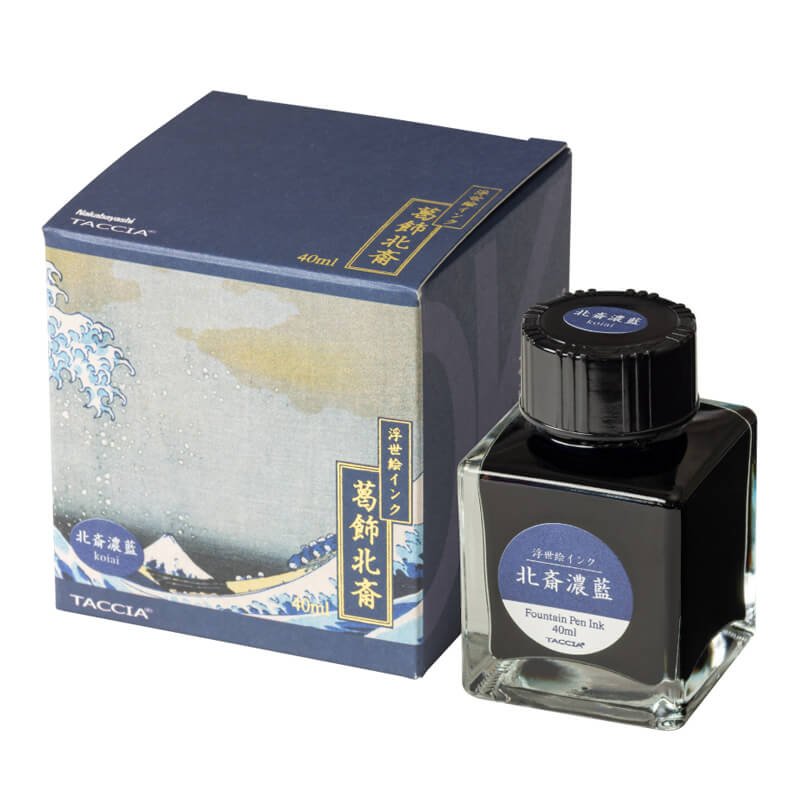 Rašalas "Taccia Ukiyo-e Katsushika Hokusai", Dark Indigo TFPI-WD42-2