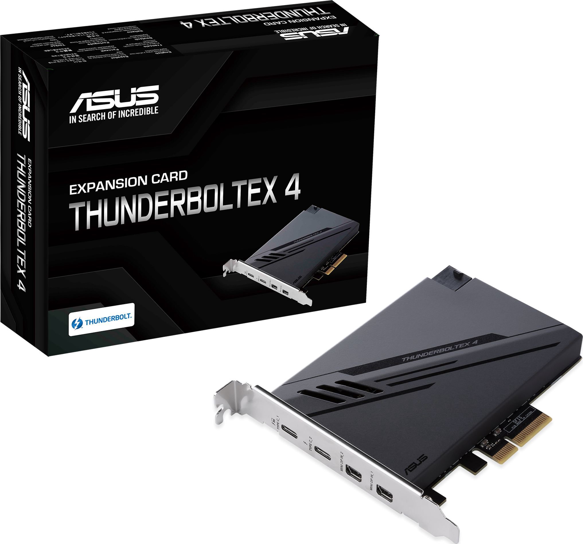 Controller Asus PCIe 3.0 x4 - 2x Thunderbolt 4 ThunderboltEX 4 (90MC09P0-M0EY0)