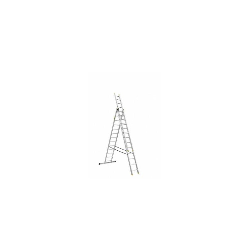 AW23093 AWTOOLS ALIUMINIO Bėgių bėgiai 3x13 STREES 150KG Pritaikymas laiptų pakopoms
