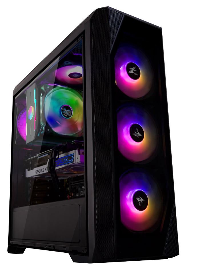 Zalman N5 TF ATX, RGB fan x4, T/G