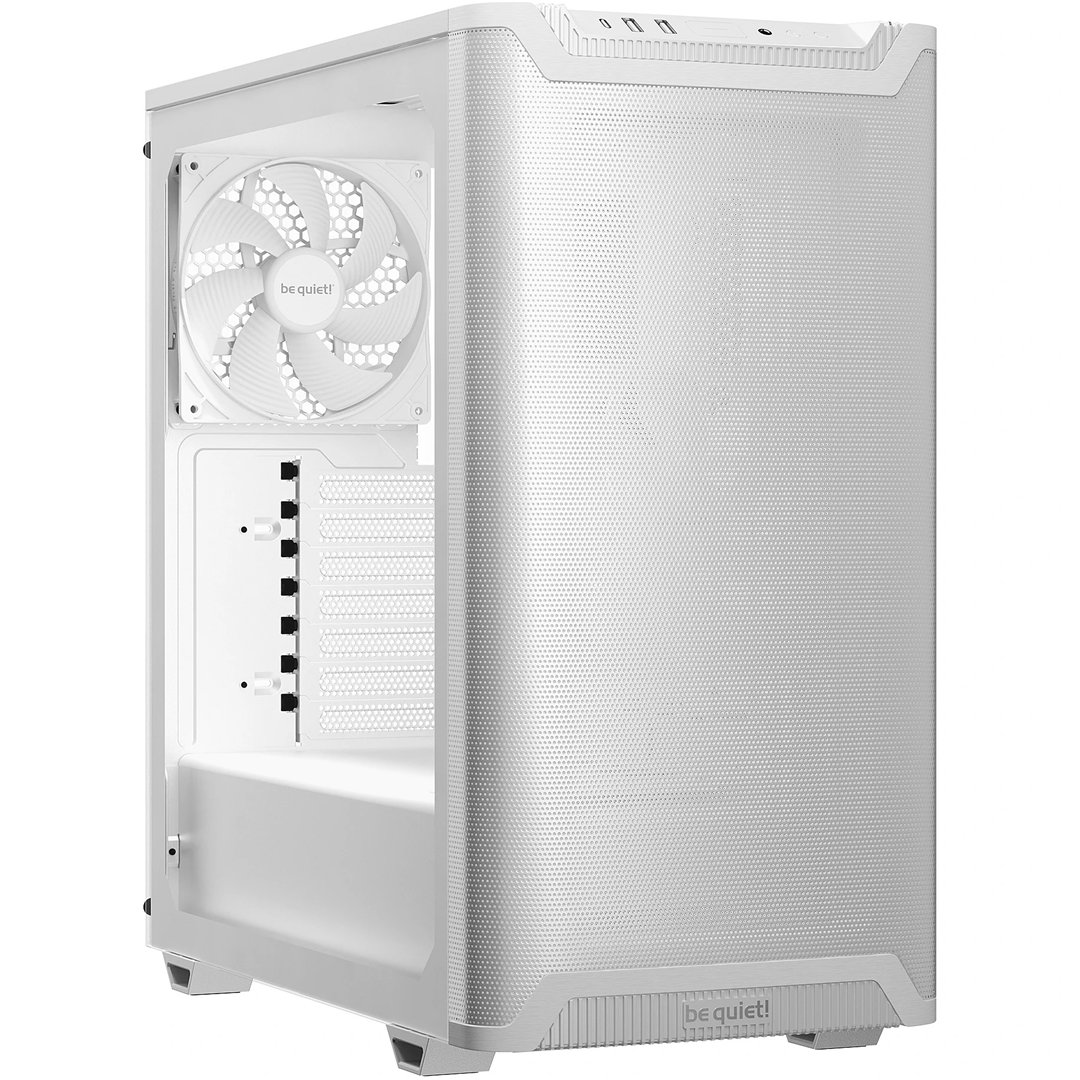 be quiet! PURE BASE 501 Airflow Window White „Midi Tower“ Balta