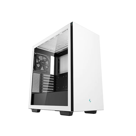 Korpusas Deepcool  MID TOWER CASE  CH510  Side window  White  Mid-Tower  Power supply included