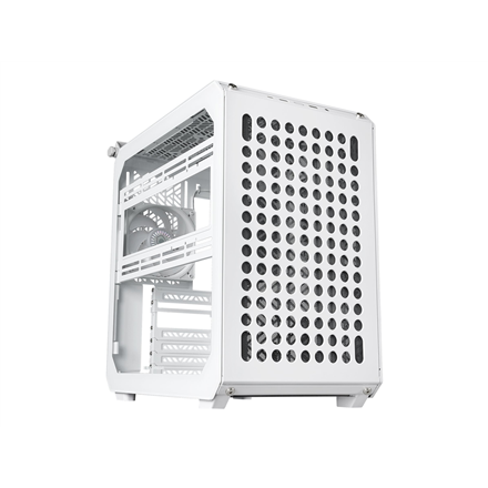 Korpusas Cooler Master  PC Case  QUBE 500 Flatpack  White  Mid-Tower  Power supply included No