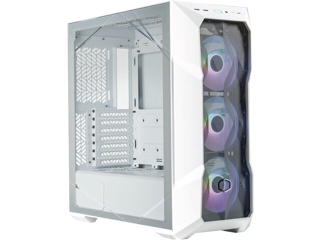 Korpusas Cooler Master MasterBox TD500 Mesh V2 Side window White Mid Tower Power supply included No