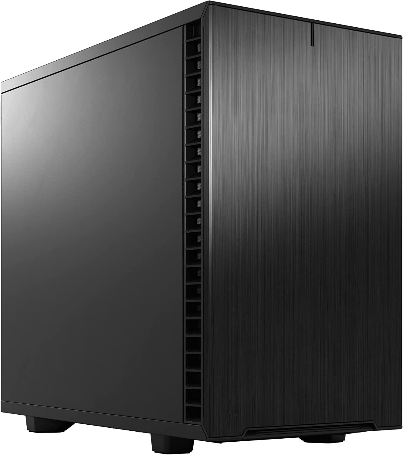 Korpusas Fractal Design  Define 7 Nano  Side window  Black Solid  Mini ITX,  Mini-DTX  Power su